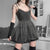 Spaghetti Strap Camisole Dress: Tulle mesh mini dress, for summer, parties, and any occasion from NSE Imports #24.