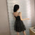 Spaghetti Strap Camisole Dress: Tulle mesh mini dress, for summer, parties, and any occasion from NSE Imports #11.