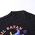 Hail Satan, Watch Anime Cartoon Goat Pentagram Cropped Top: A Cute and Evil Way to Express Yourself from NSE Imports #19.