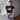 Thumbnail for Hail Satan, Watch Anime Cartoon Goat Pentagram Cropped Top: A Cute and Evil Way to Express Yourself from NSE Imports #11.