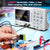 Hanmatek DOS1102 Digital Oscilloscope: 100mhz 2 channel 1gsa/s 7 inch LCD USB PC Connection from NSE Imports #9.