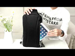 Crossbody Anti-theft USB Charging Shoulder Chest Bag Waterproof great for iPad or Android Tablet Men's Shoulder Bag Men's Backpack from NSE Imports #19.