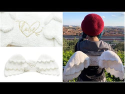 Angel Wing Backpack with Gold Love Heart: Perfect for Cosplay, Halloween, and Hen Parties from NSE Imports #17.