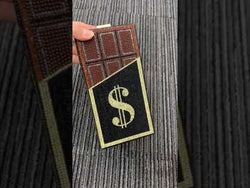 Chocolate $ Money Bar Evening Clutch: A sparkling bag for your night out from NSE Imports #36.