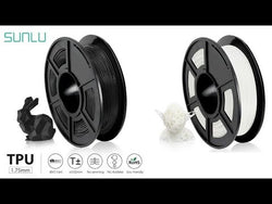 SUNLU TPU Flexible 3D Printer Filament: Make Bendy Models And Prints, 1.75mm 0.5kg/1.1lb Spool from NSE Imports #30.