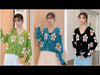 Daisy Print Women's Cardigan: Korean Style V-neck Knitted Cardigan with Floral Print from NSE Imports #39.