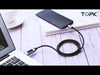 TOPK AN50 USB-C Cable with Volt Amp Display Data Fast Charge for Samsung, Xiaomi, LG, HTC from NSE Imports #13.
