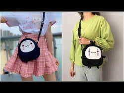 Faceless Man Shoulder Bag: Anime inspired mini messenger bag from NSE Imports #37.
