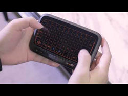 H18+ Mini HTPC Keyboard: 2.4GHz Wireless Keypad Touchpad Adjustable Backlight USB For Windows Android Mac Linux from NSE Imports #14.