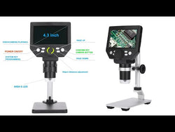 Mustool G1000 Digital Microscope: Upgraded Stand Version 1-1000X, 8MP HD, ideal starter scope from NSE Imports #18.