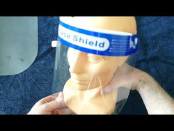 Full Face Splash Shield PPE Visor ideal for carers, dentists, hairdressers, cooks, wait staff and more. from NSE Imports #20.