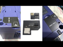SD2SP2 with Easy External SD Card Access: Trapdoor expansion for DOL-001 Nintendo GameCube from NSE Imports #17.