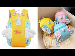 Unicorn Safety Tether Unisex Backpack Children's Backpack Kindergarten School Bag Kids Backpack from NSE Imports #22.
