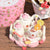 Kids Chunky Wooden Strawberry Themed Tea Party For Two: Pretend Play Toys Tea Set For Ages 3+ from NSE Imports #13.