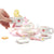 Kids Chunky Wooden Strawberry Themed Tea Party For Two: Pretend Play Toys Tea Set For Ages 3+ from NSE Imports #22.