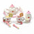 Kids Chunky Wooden Strawberry Themed Tea Party For Two: Pretend Play Toys Tea Set For Ages 3+ from NSE Imports #1.