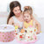 Kids Chunky Wooden Strawberry Themed Tea Party For Two: Pretend Play Toys Tea Set For Ages 3+ from NSE Imports #17.
