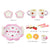 Kids Chunky Wooden Strawberry Themed Tea Party For Two: Pretend Play Toys Tea Set For Ages 3+ from NSE Imports #3.