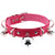 Cat Bell Collar Choker - Gothic Punk Rock PU Leather Cosplay Necklace from NSE Imports #36.