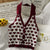 Knitted Sleeveless Heart Print Tank Top Halter Neck Women Backless Cardigan Sexy Small Vest Kawaii Harajuku Cute Sweet from NSE Imports #27.