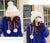 Knitted Woolly Hat With Faux Fur Trim and Pom Poms: Cute Winter Hat Female Russian Style Thick Warm Fur Hat Ladies Ski Girls from NSE Imports #34.