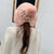 Knitted Woolly Hat With Faux Fur Trim and Pom Poms: Cute Winter Hat Female Russian Style Thick Warm Fur Hat Ladies Ski Girls from NSE Imports #15.