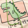 Thumbnail for Little Monster Cute Dinosaur Hoodie T-shirt Patchwork Tee Women Pullover Top Harajuku Kawaii Japanese Text from NSE Imports #5.