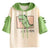 Little Monster Cute Dinosaur Hoodie Tee T-shirt Patchwork Harajuku Japanese Text Kawaii Women Pullover Top from NSE Imports #1.