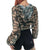 Mesh Camouflage Women's Crop Top See-Thru Sheer Sexy Hooded Women's Hoodie Cropped Streetwear from NSE Imports #2.