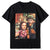 Mona Lisa and Van Gogh Drinking Smoking Classic Art Mens Tee Funny Short Sleeve T-Shirt from NSE Imports #1.