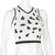 Mono Leopard Print Sleeveless Knit Crop Top Women's Top White Summer Y2K Casual V Neck Vest Sexy Tank from NSE Imports #19.