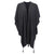 Moon Phase Print Gothic Black Cape Women's Shawl Wrap Loose Batwing Cape Autumn Fall Female Outerwear Punk Emo Rock Black from NSE Imports #15.