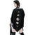 Moon Phase Print Gothic Black Cape Women's Shawl Wrap Loose Batwing Cape Autumn Fall Female Outerwear Punk Emo Rock Black from NSE Imports #2.