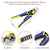 Paron JX-D5301S Multifunctional Ratchet Crimping Tool Wire Strippers Terminals Pliers Kit from NSE Imports #8.