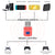 PC/Switch/Android Wireless Receiver For Bluetooth Game Controllers: Converter for Switch Pro, PS5, PS4 Controllers from NSE Imports #3.