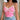 Thumbnail for Pink Strawberry and White Lace Camisole Top: Cute top for indoors, outdoors, clubbing or nightwear from NSE Imports #17.