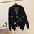 Polka Dot and Clouds Cartoon Women's Cardigan Embroidery V-Neck Long Sleeve Harajuku Kawaii Korean Style Girls Cardigan from NSE Imports #29.