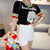 Retro Love Machine Rainbow Women's Tops Jacquard Short Sleeve Pullover Summer Female Girls Knitted Top Striped Sweater from NSE Imports #26.