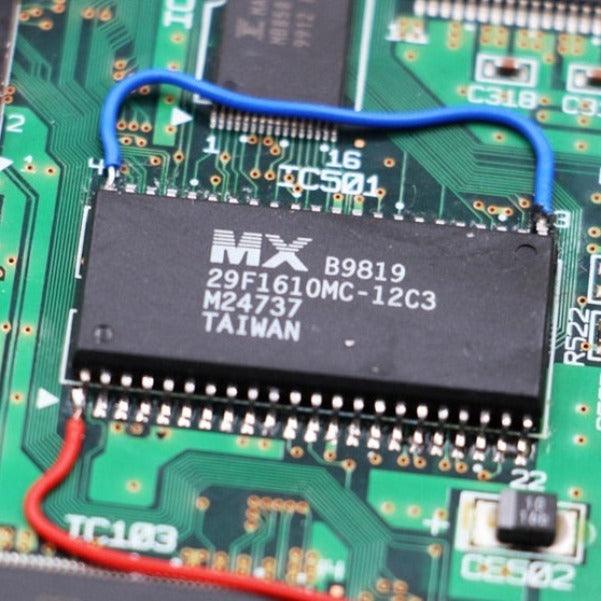 SEGA Dreamcast Region Free BIOS Chip MX29LV160TMC-90 and 29F16 