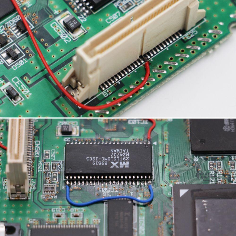 SEGA Dreamcast Region Free BIOS Chip MX29LV160TMC-90 and 29F16 