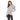 Thumbnail for Simple Wraparound Style Everyday Casual Hoodie for Women from NSE Imports #1.