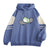 Skateboarding Frog Lightweight Hooded Sweatshirt: A fun everyday casualwear top from NSE Imports #4.