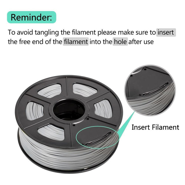 SUNLU ABS Filament Great for rigid prints: Suits most FDM Printers, 1.75mm, 1kg, Suits most 3D Printers from NSE Imports #7.