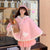 Sweet Heart Hooded Cloak with Cat Ear & Wings: Super Kawaii winter shawl with hearts from NSE Imports #16.