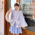 Sweet Heart Hooded Cloak with Cat Ear & Wings: Super Kawaii winter shawl with hearts from NSE Imports #26.