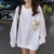 Teddy Bear Companion Lightweight Women's Sweatshirt Pullover Cute Kawaii Harajuku Girls Top Korean Style from NSE Imports #21.