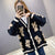 Teddy Bear Knitted Women's Cardigan Mid-length Korean V-neck Sweater Jacket Cute Kawaii Geek Chic Student Female Girl from NSE Imports #12.