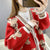 Teddy Bear Knitted Women's Cardigan Mid-length Korean V-neck Sweater Jacket Cute Kawaii Geek Chic Student Female Girl from NSE Imports #16.