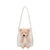 Teddy Bear Plush Doll Women's Shoulder Bag Canvas Ladies Handbag Tote Simple Fashion Girls Bag Shopping University Cute Kawaii from NSE Imports #17.