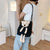 Teddy Bear Plush Doll Women's Shoulder Bag Canvas Ladies Handbag Tote Simple Fashion Girls Bag Shopping University Cute Kawaii from NSE Imports #46.